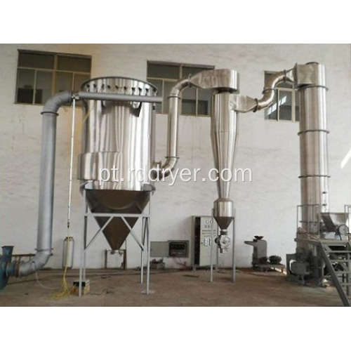 secadores instantâneos extensamente usados ​​da rotação do secador da matéria prima na indústria química